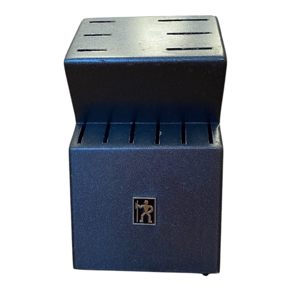 J.A. Henckels International Knife Block Set with Black & Silver Handles - Picture 4 of 16